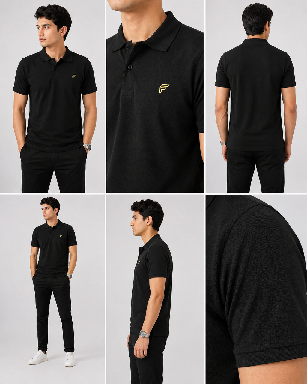 FF Noir Signature Polo