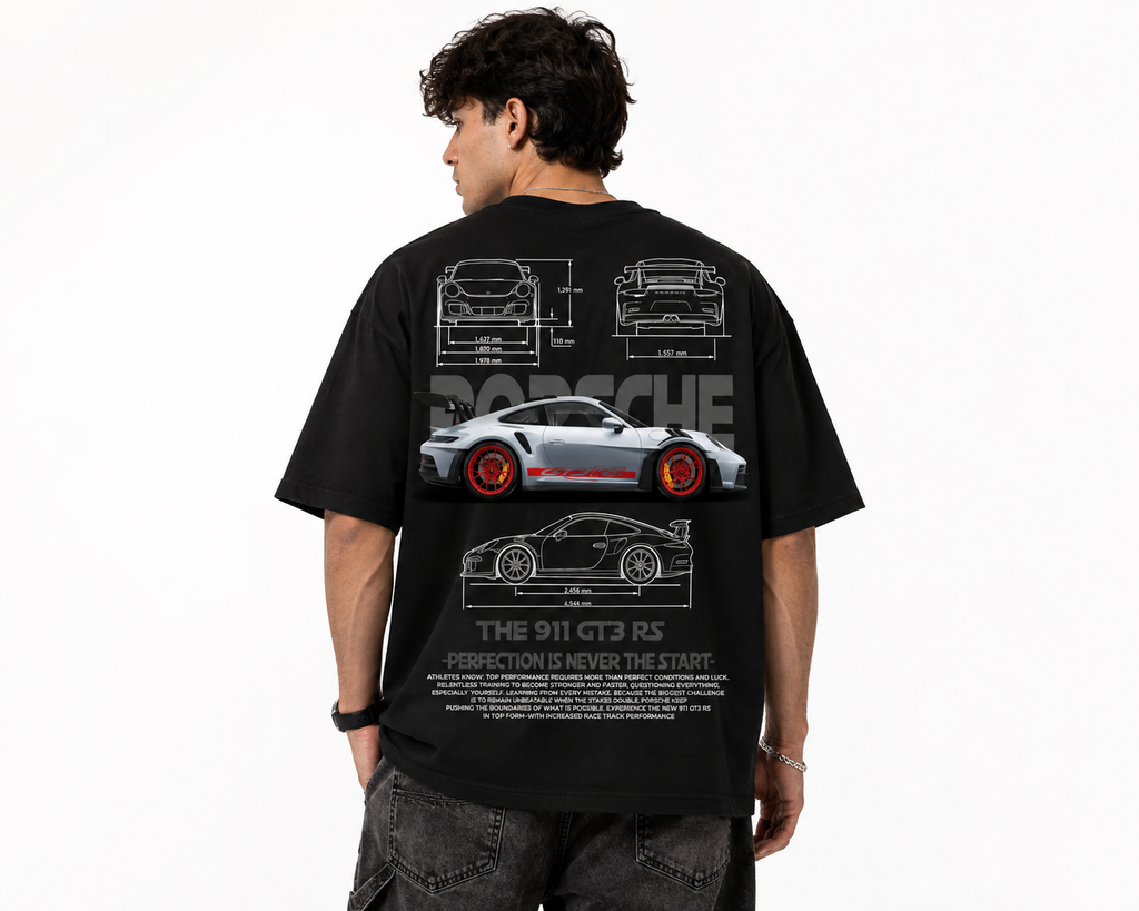 911 GTR RS oversized T shirt