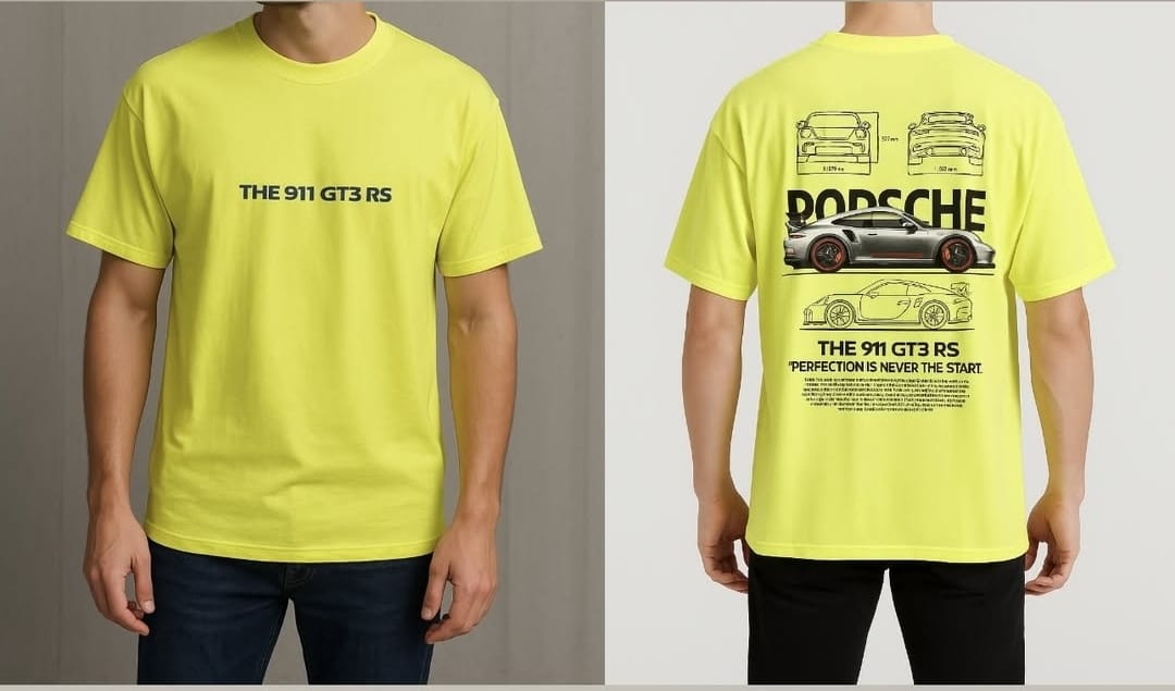 911 GTR RS oversized T shirt