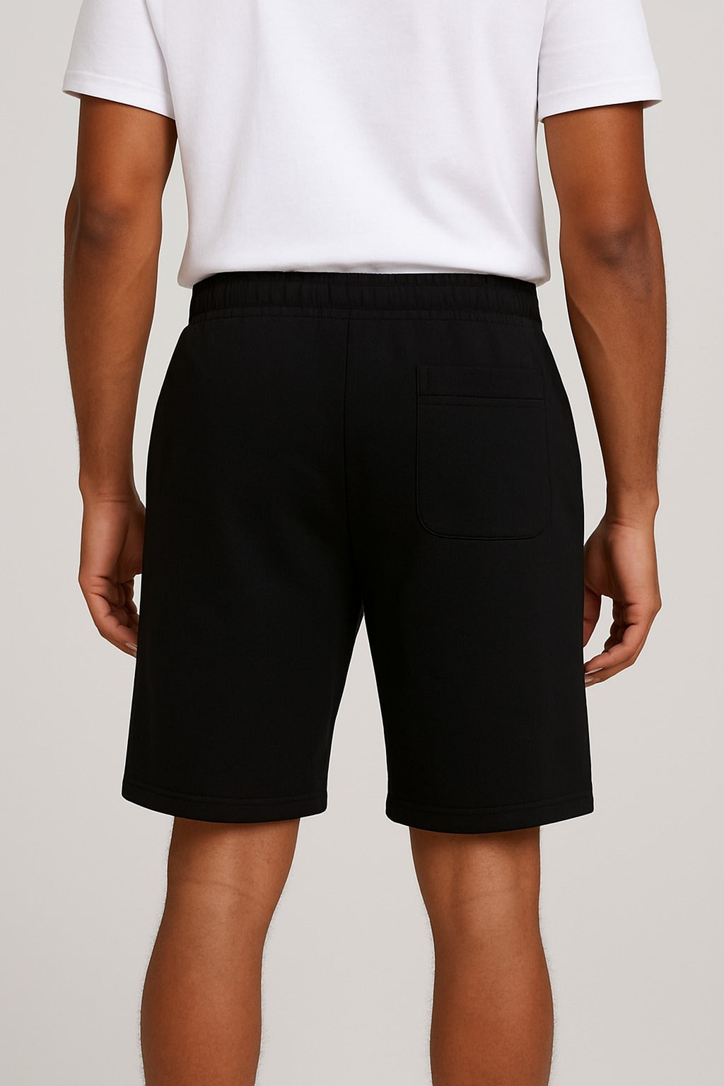Black Terry Shorts