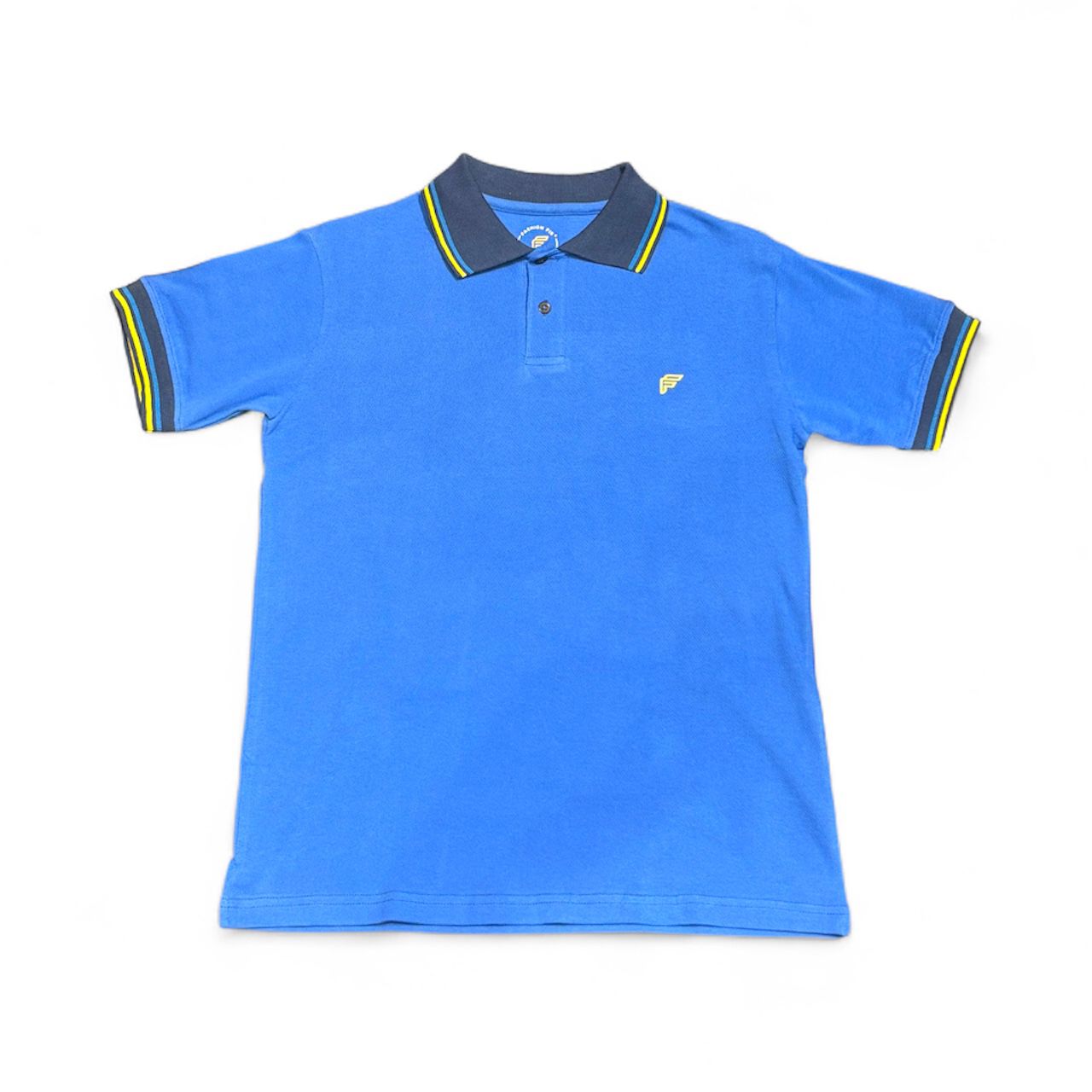 Sky Blue Contrast Polo Shirt