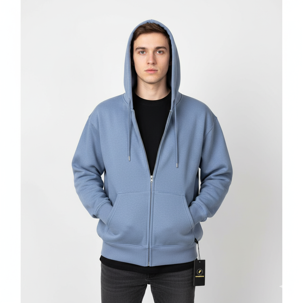 Over Sized Zip Hoodies